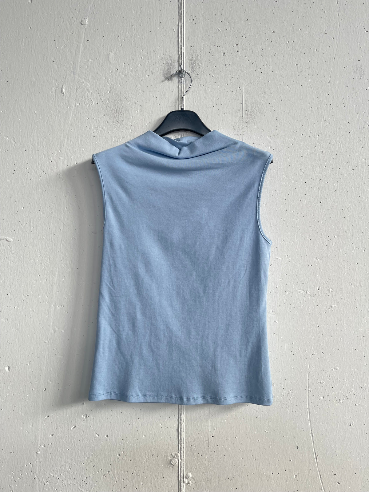 Top collo a cratere 100% cotone