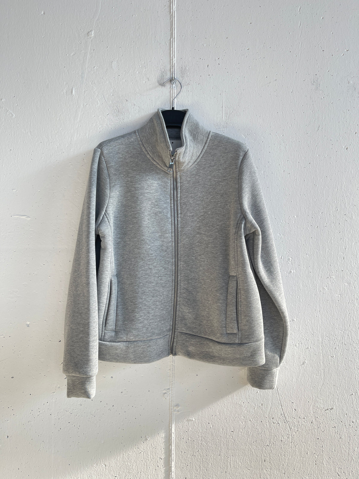 Felpa con zip felpata