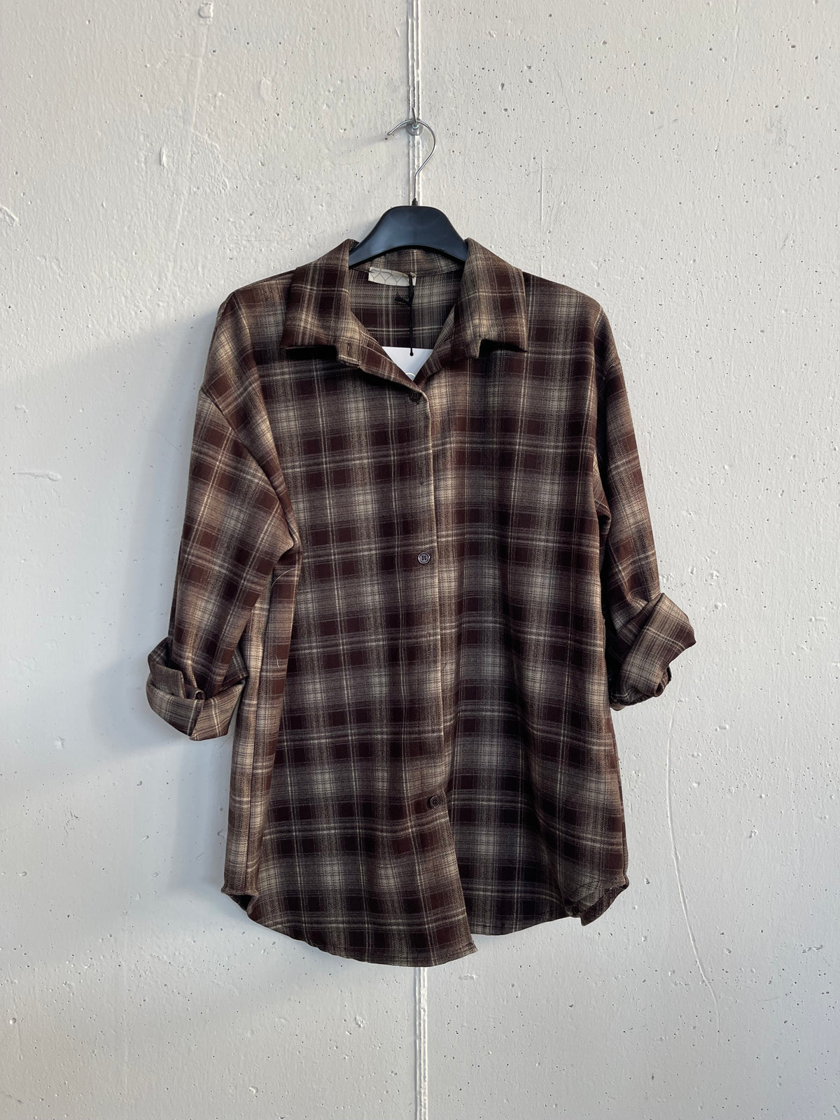 Camicia boscaiolo in misto viscosa