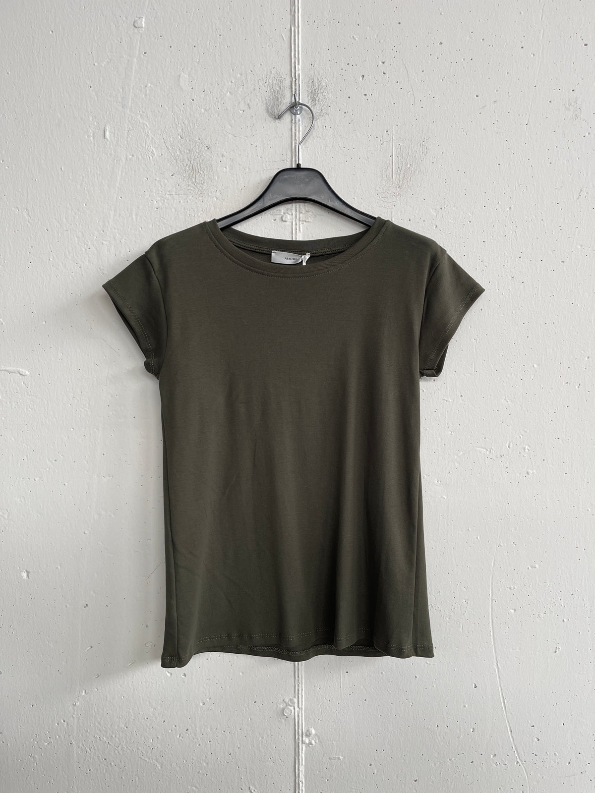T-shirt Maniche ad Aletta in 100% Cotone