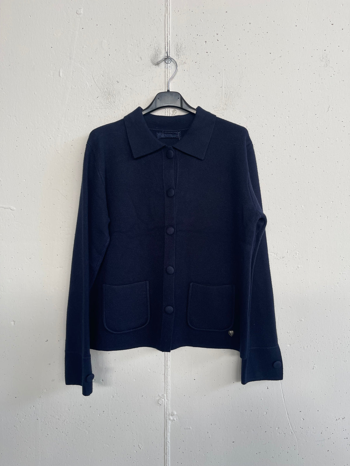 Giacchina bottone in tessuto