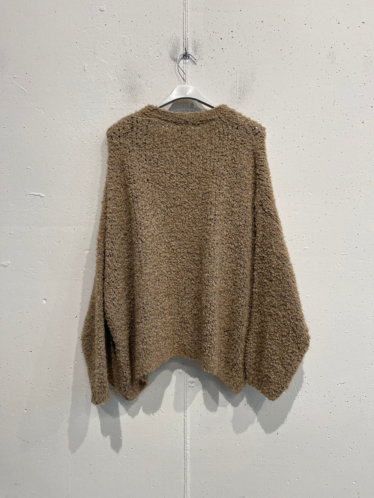 Cardigan bouclè