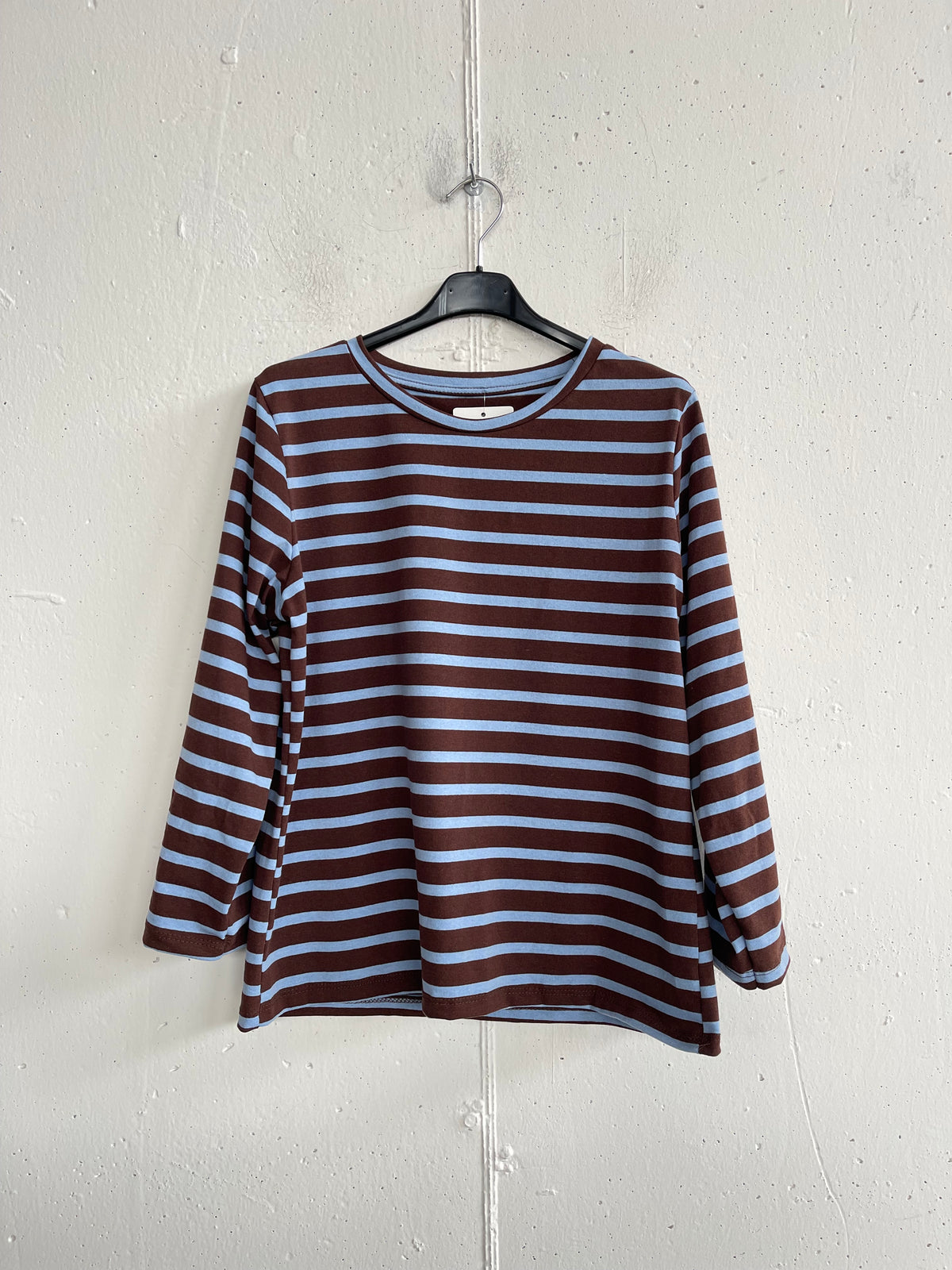 Maglia a maniche lunghe a righe
