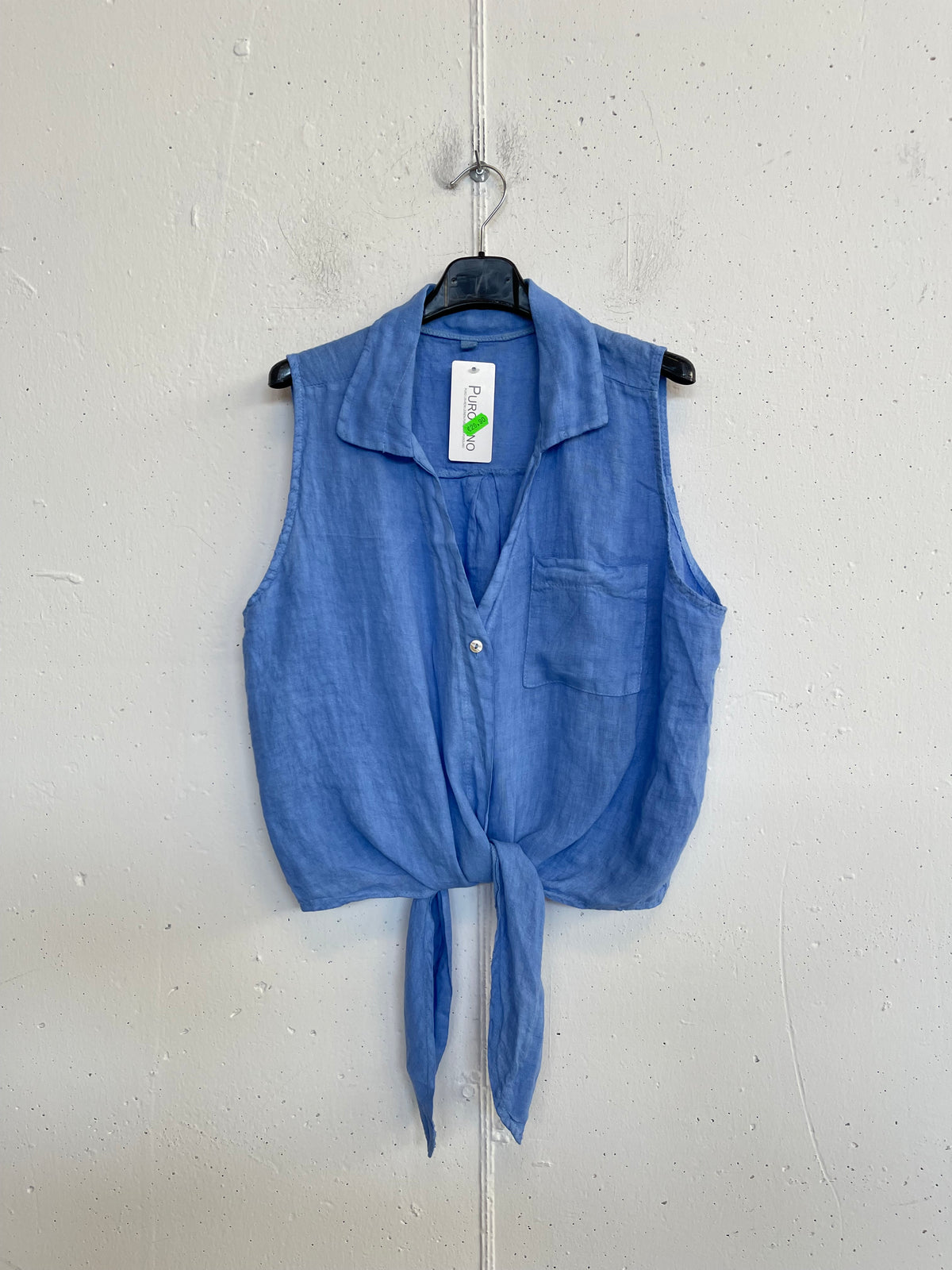 Gilet PinUp 100% lino