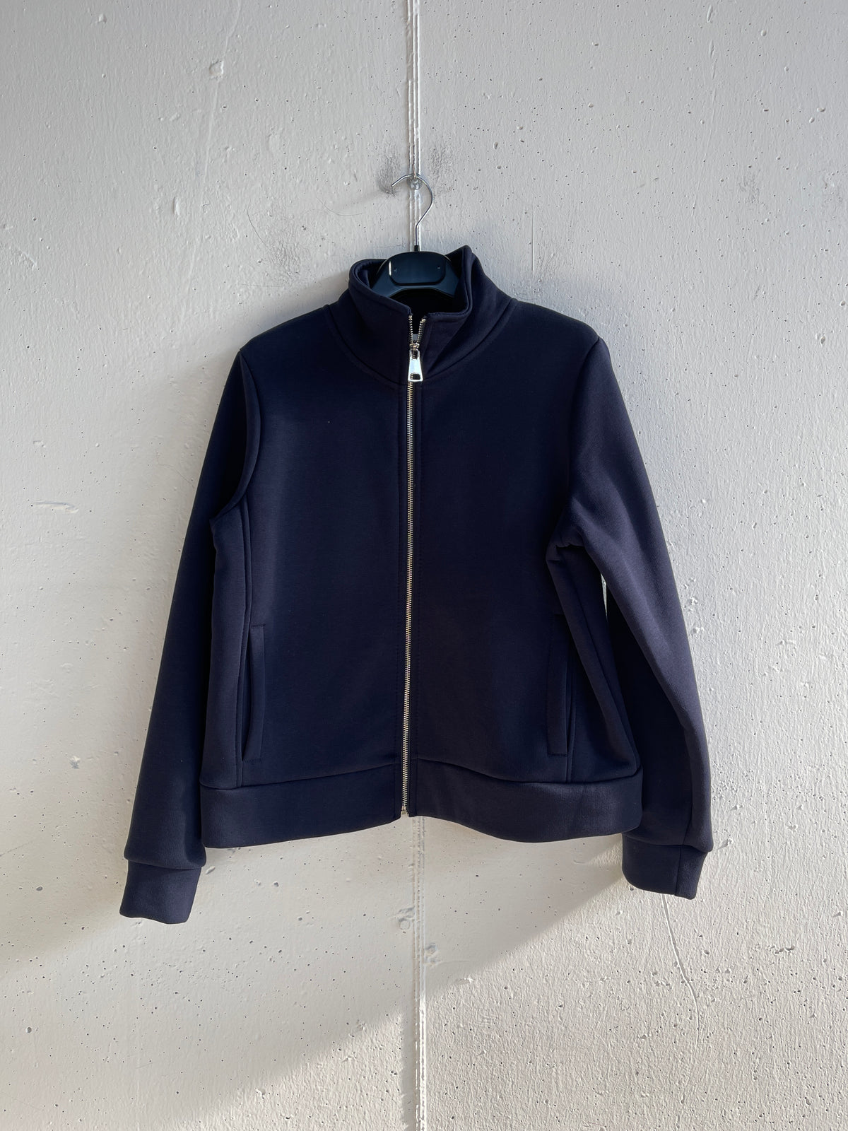 Felpa con zip felpata