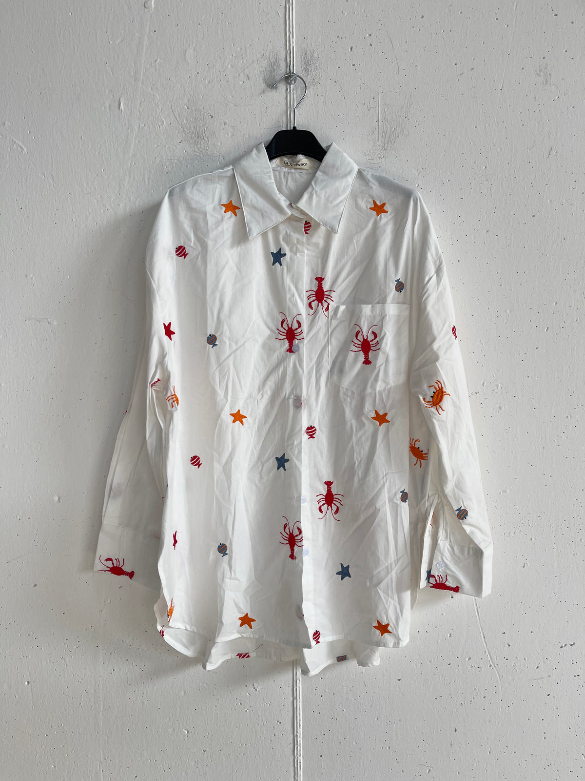 Camicia Ariel con dettagli ricamati