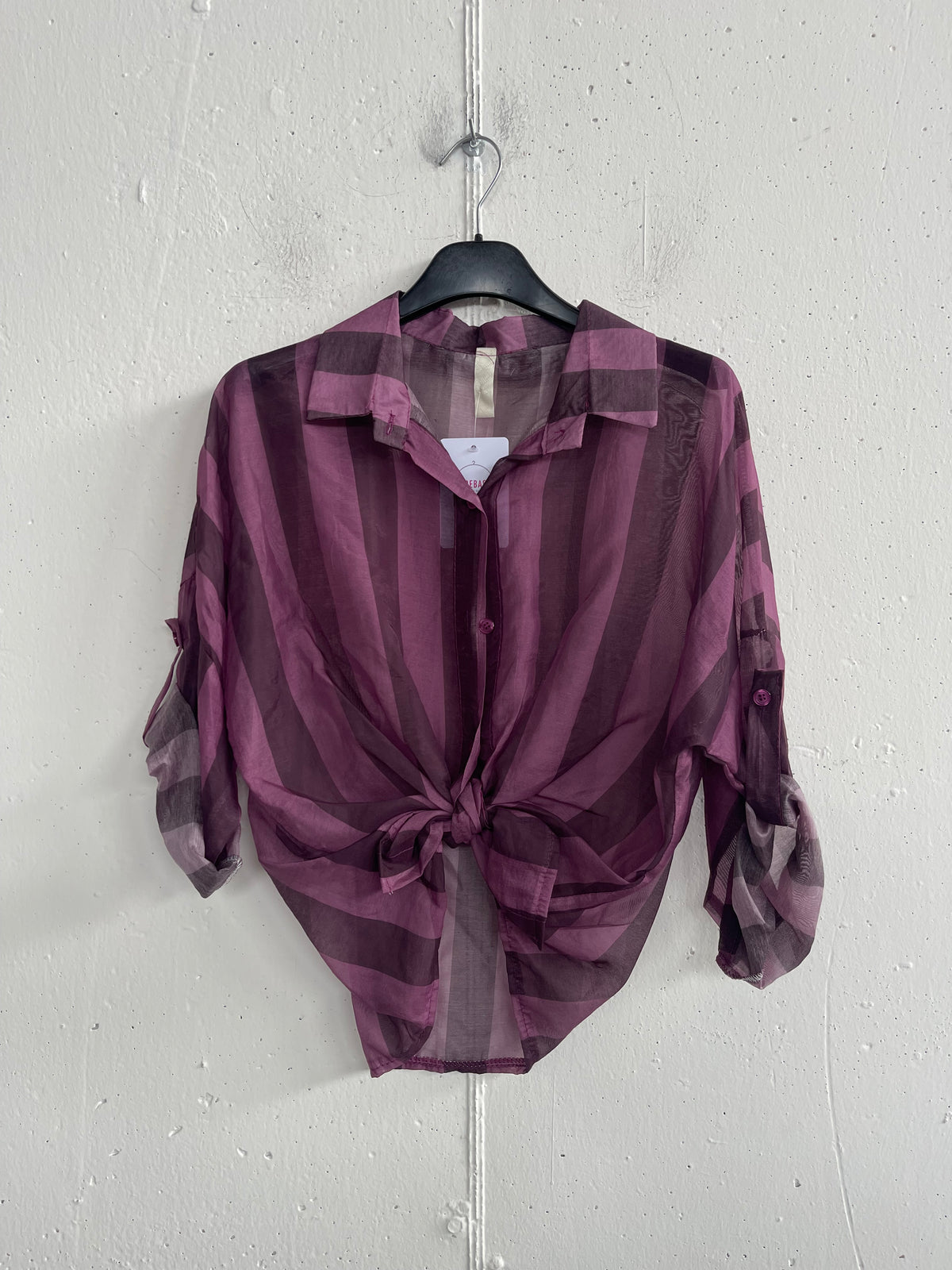 Camicia a righe estate
