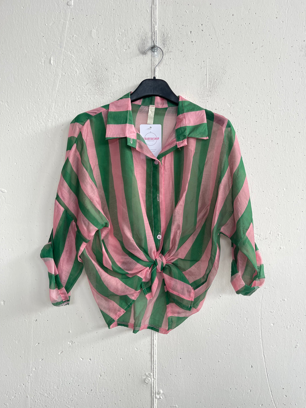 Camicia a righe estate