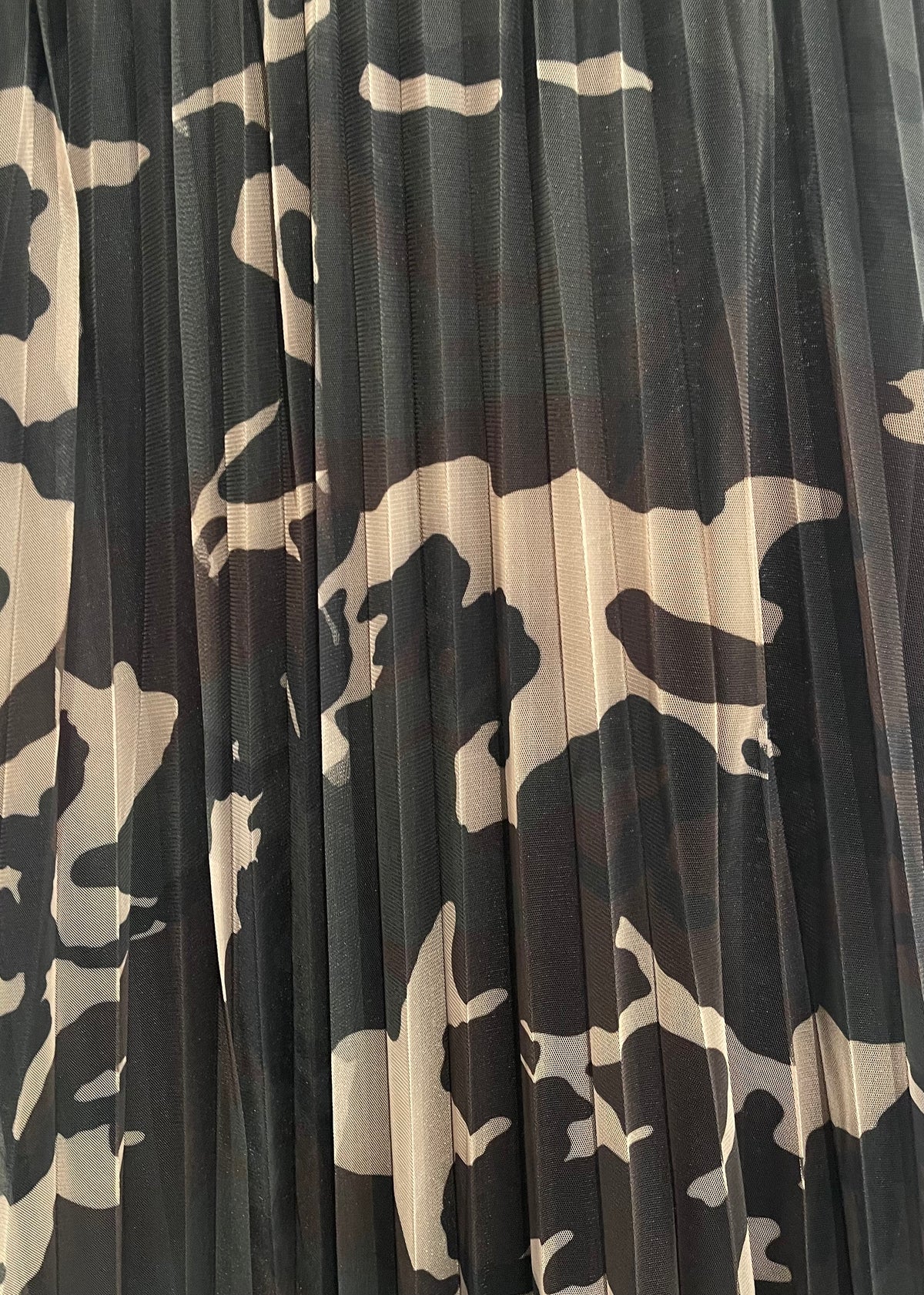 Gonna militare in tulle