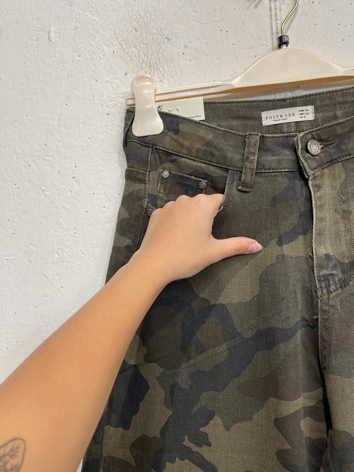 Pantalone Camo baggy-balloon