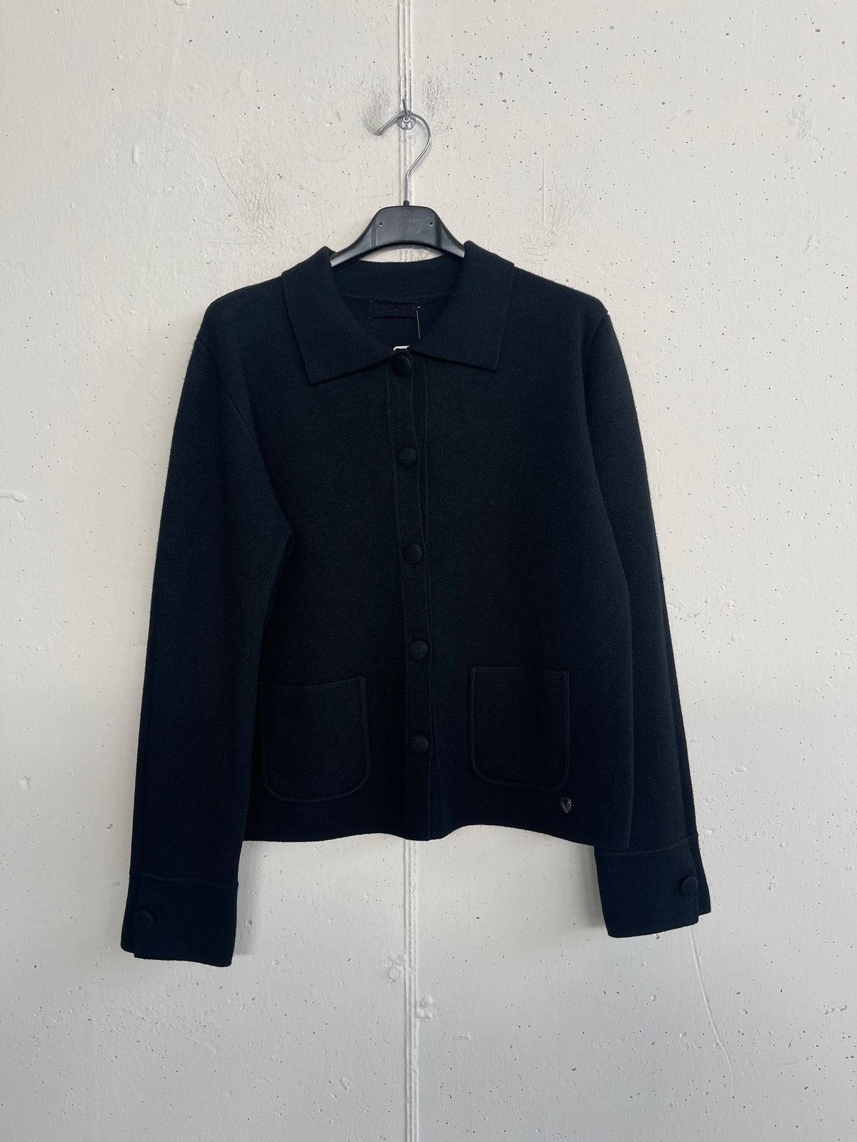 Giacchina bottone in tessuto