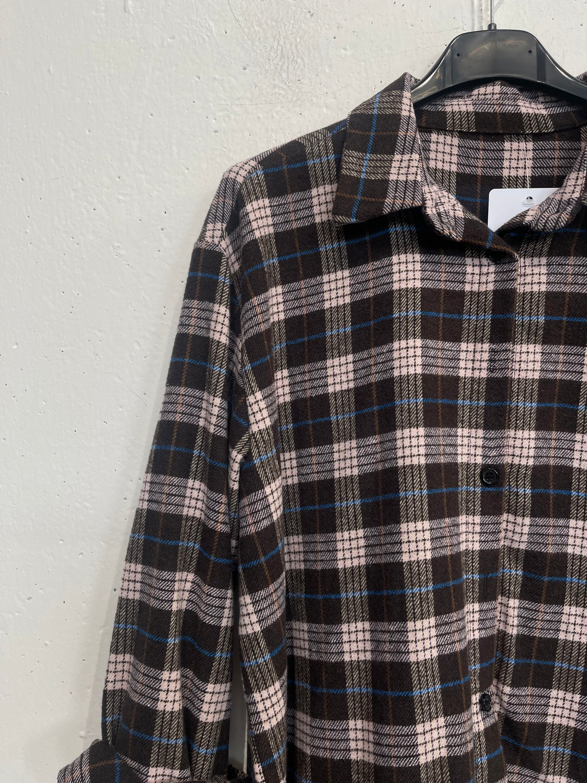 Camicia boscaiolo misto cotone quadri medi