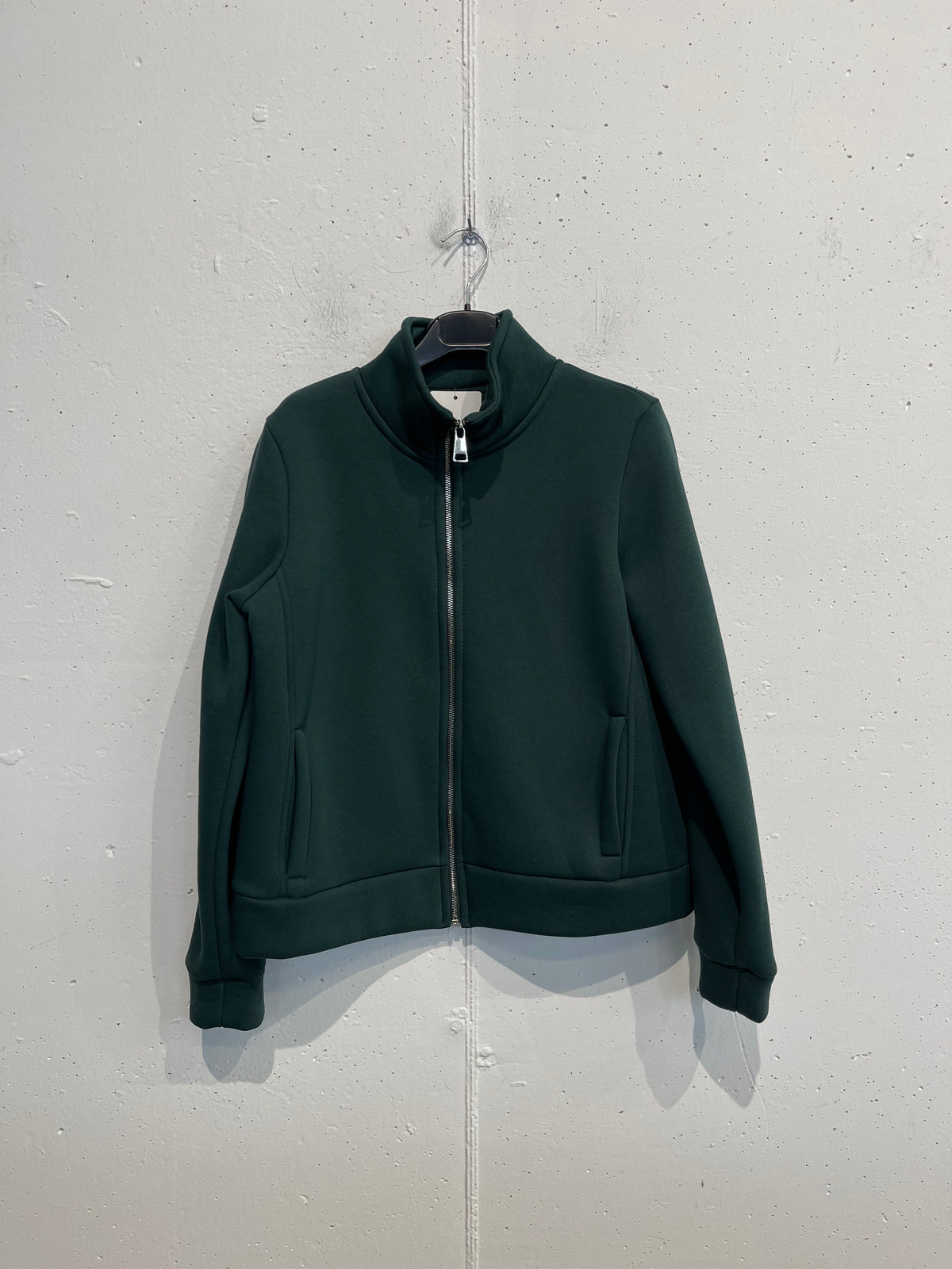 Felpa con zip felpata