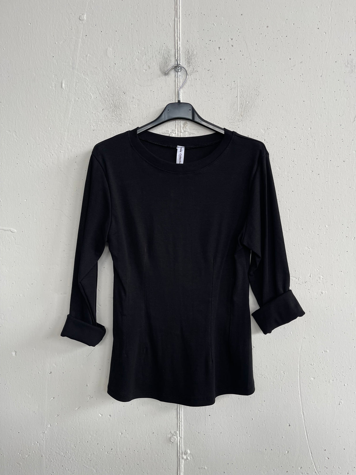 Maglia a manica lunga effetto corpetto