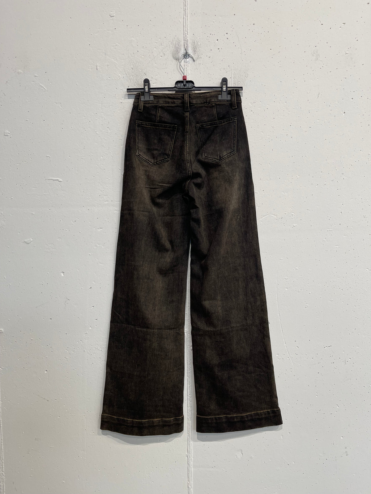 Jeans taschine nero slavato