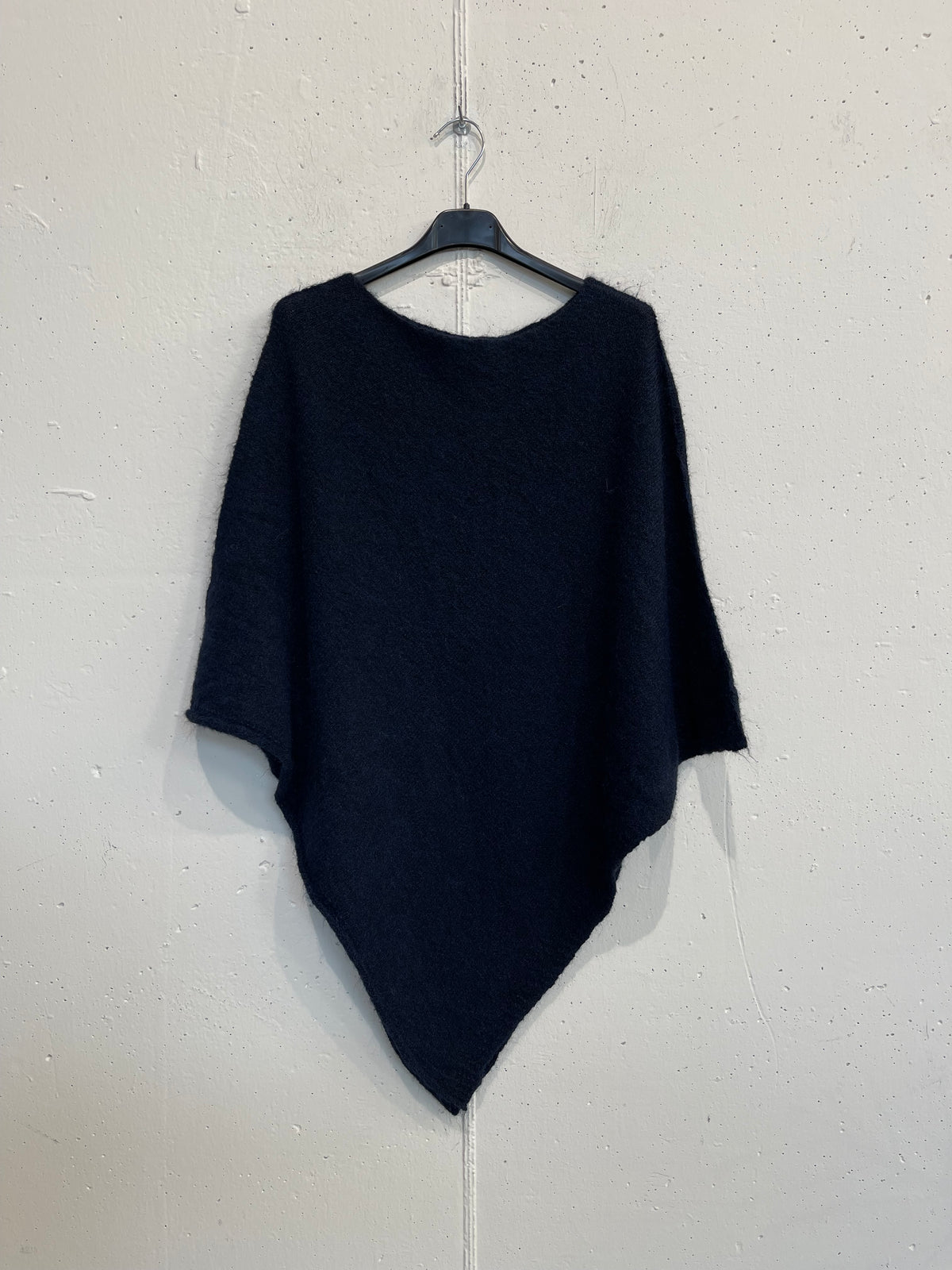 Poncho misto lana