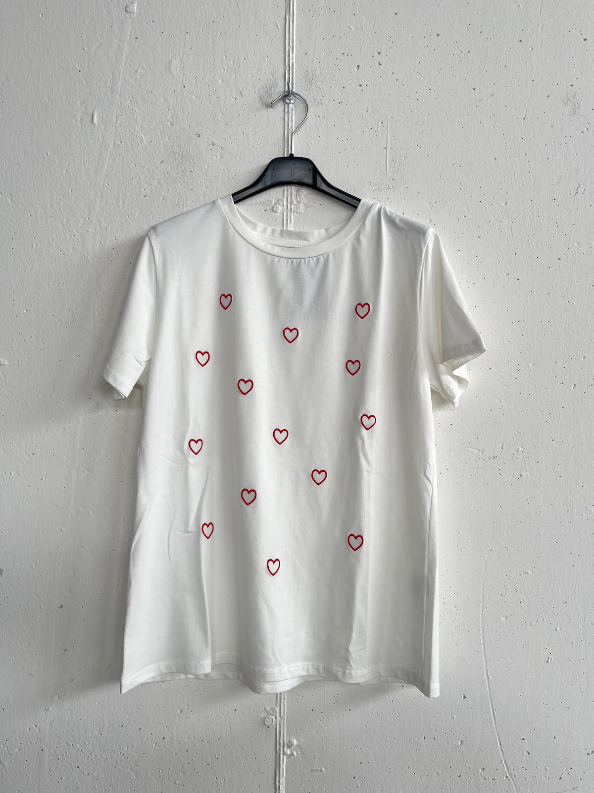 T-shirt cuoricini vuoti