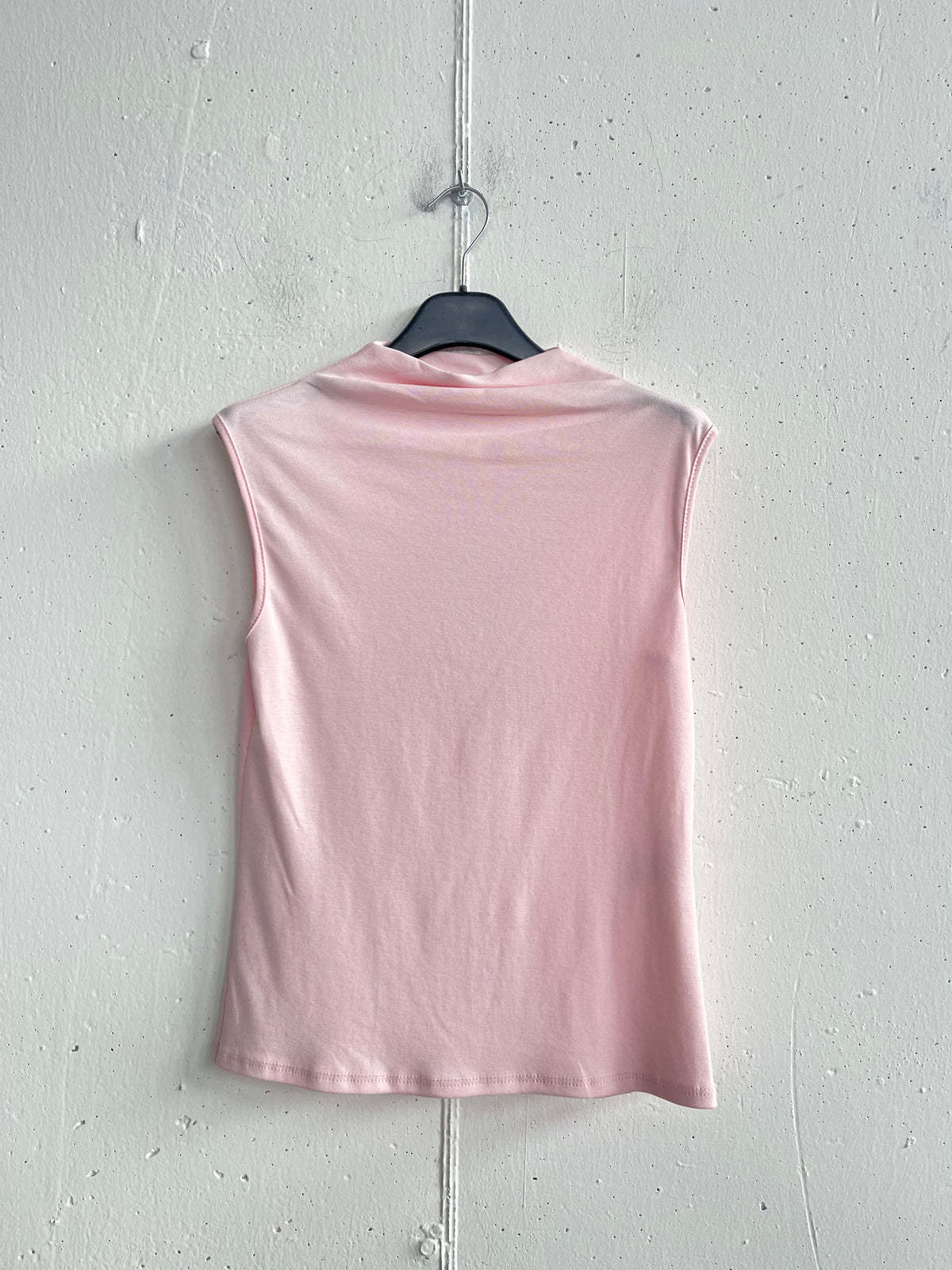 Top smanicato in cotone OVER