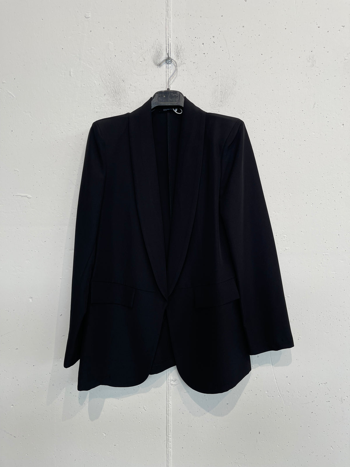 Blazer con spalline imbottite sfiancato e sfoderato