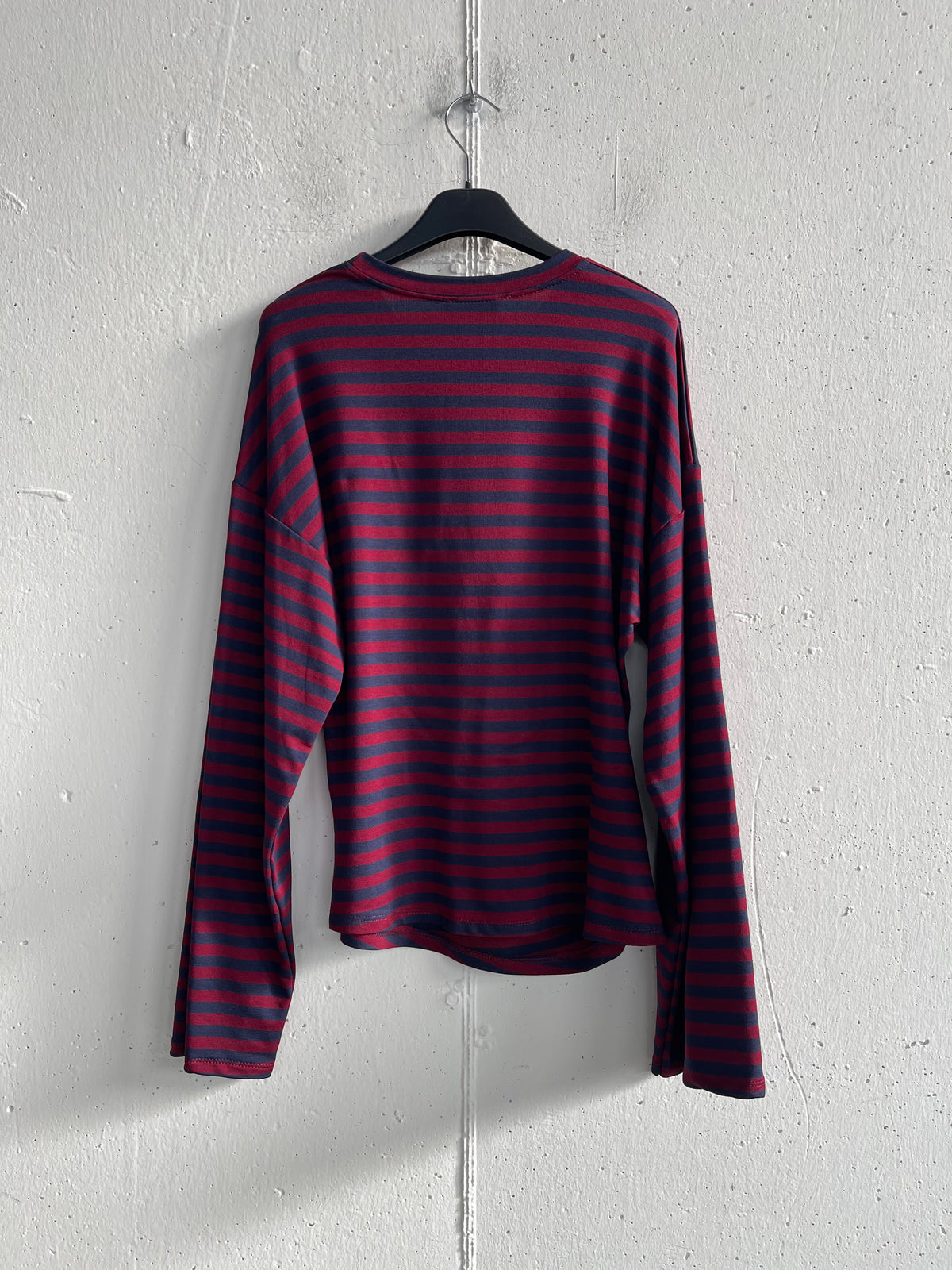 Longsleeve arighe con arricciatura a lato