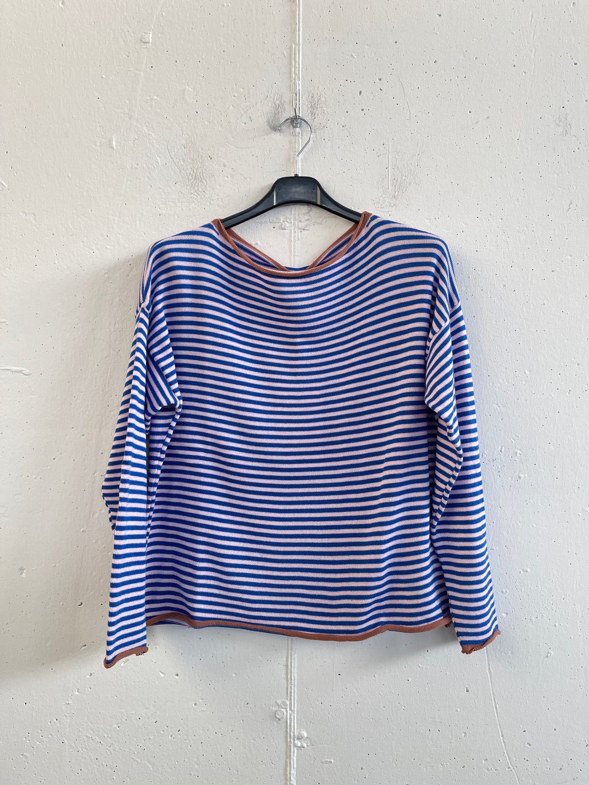 Pull morbido a righine