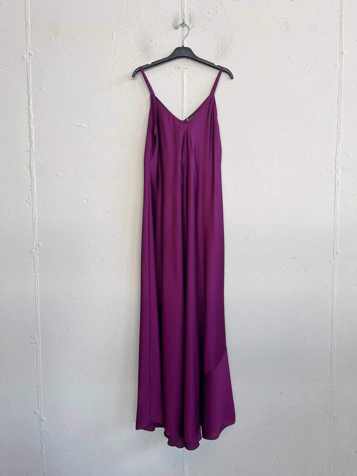 Abito in Satin Elegante - Taglia Unica 40-48, 14 Colori