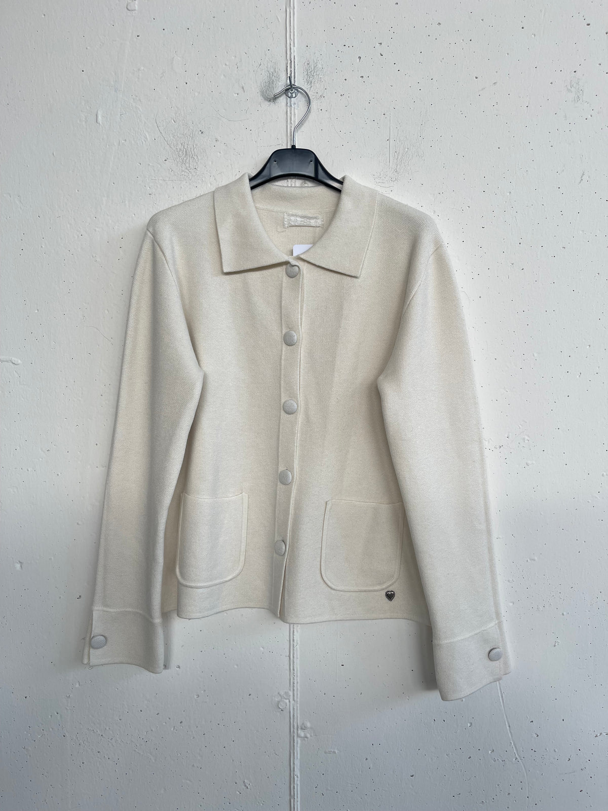 Giacchina bottone in tessuto