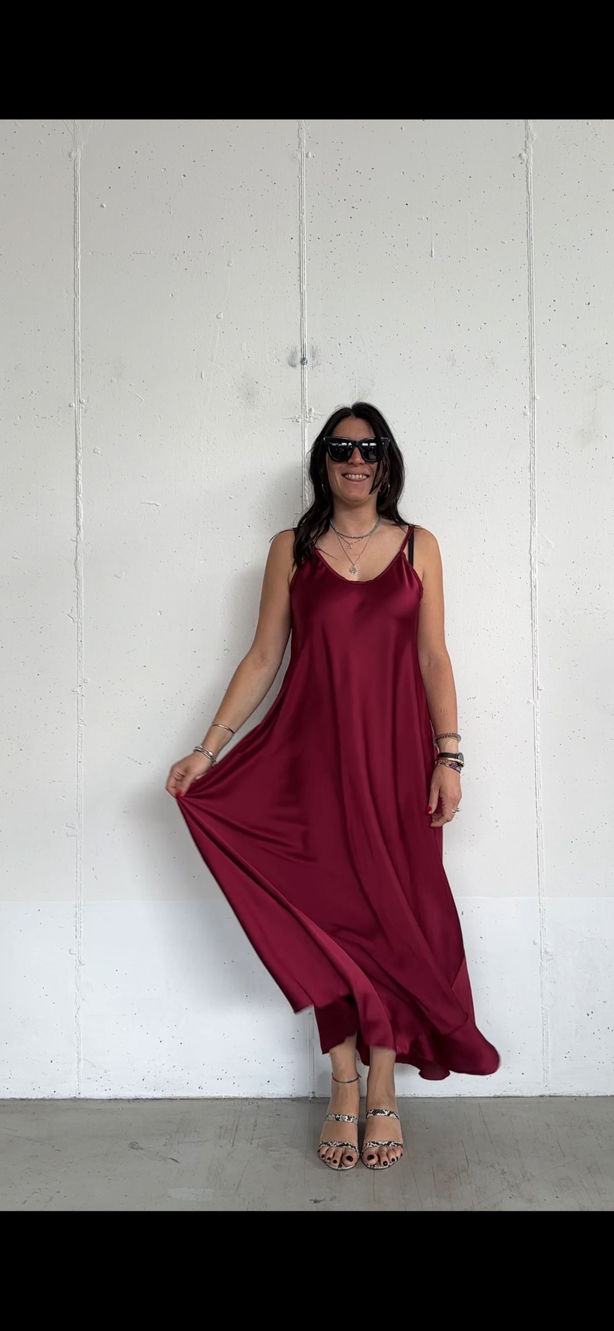 Abito satin
