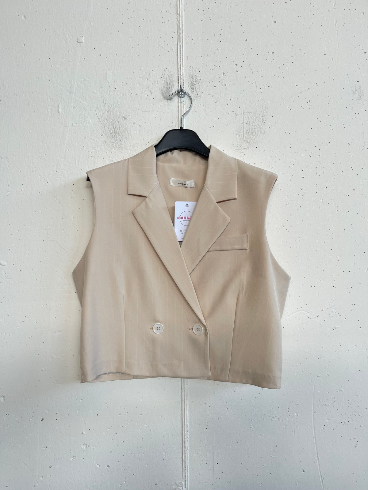 Gilet crop CAROLA