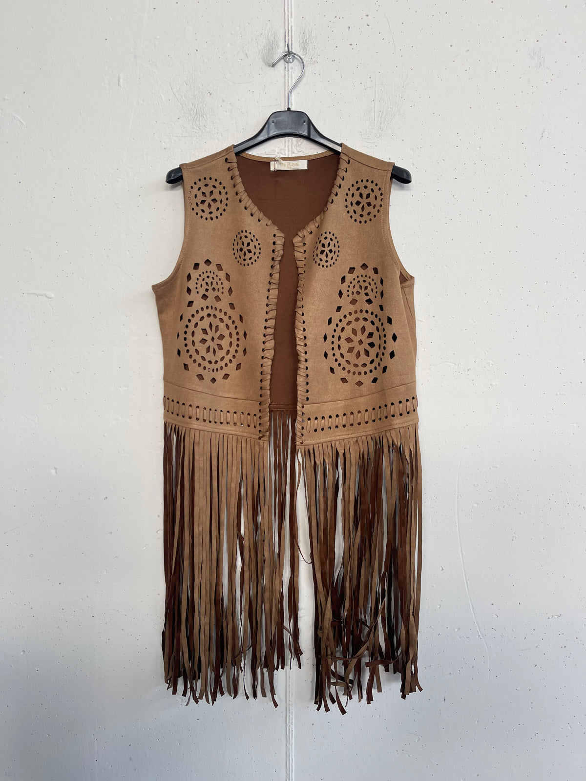 Gilet in alcantara