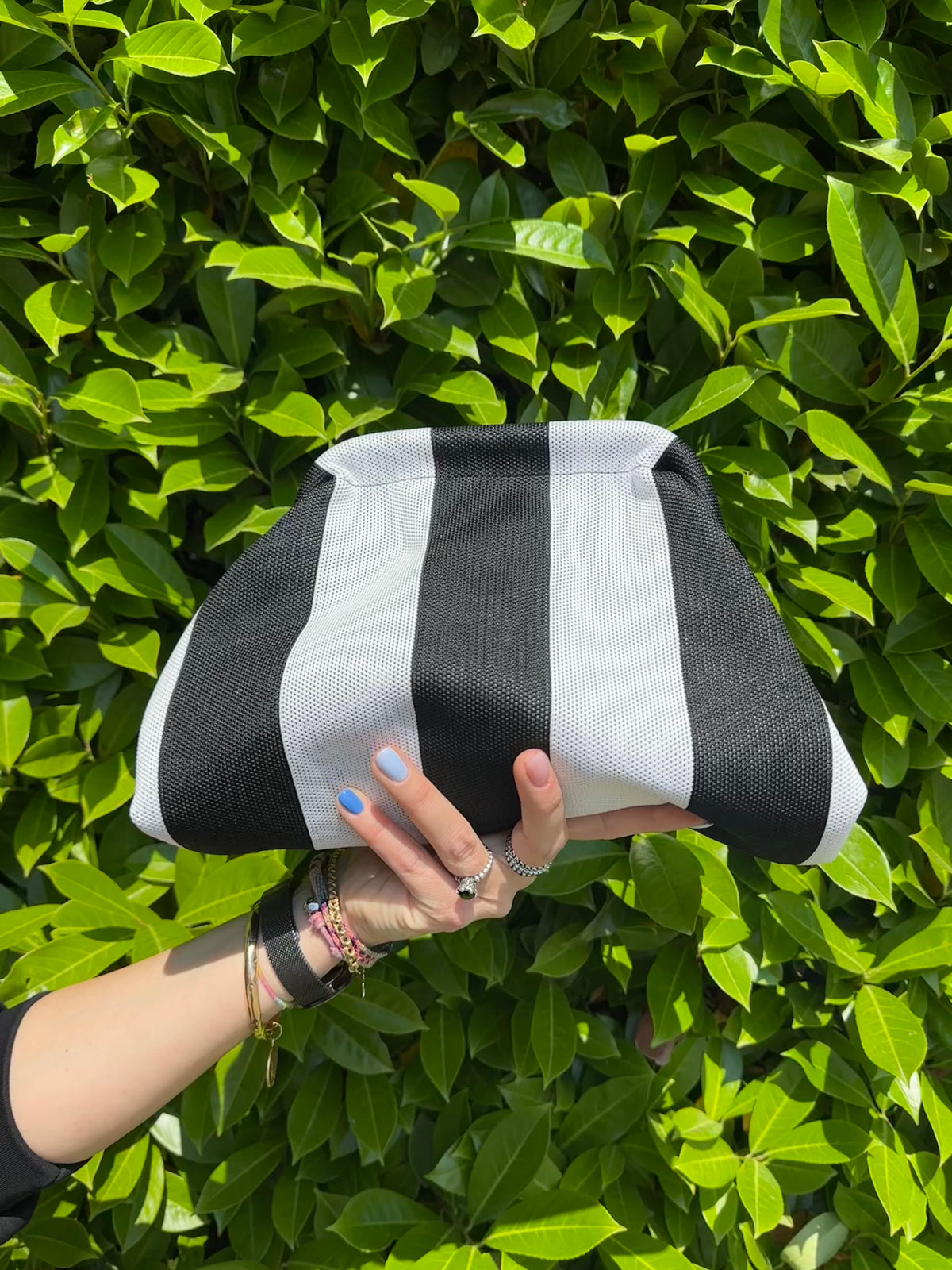 Borsa clutch RIGHE