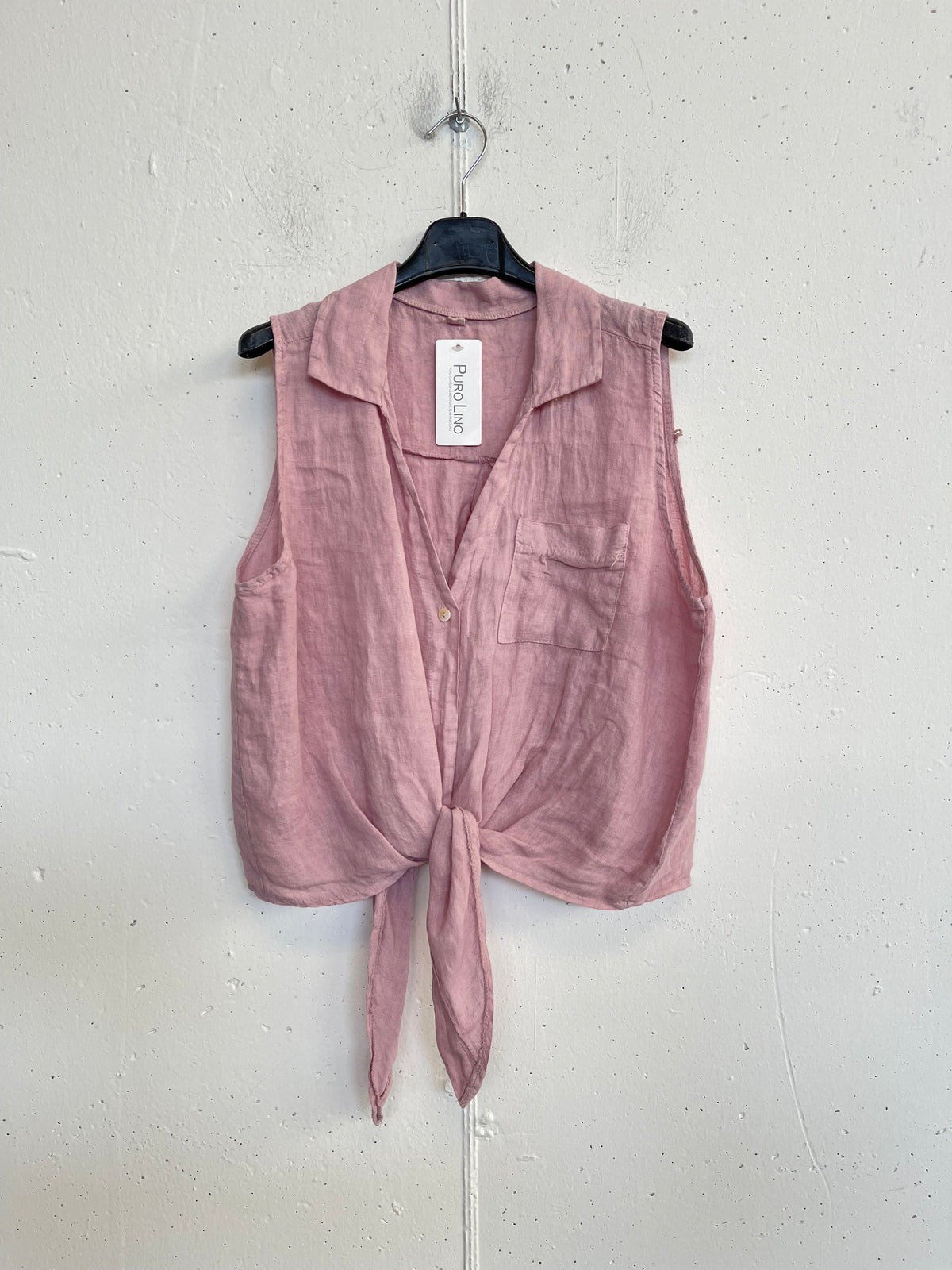 Gilet PinUp 100% lino