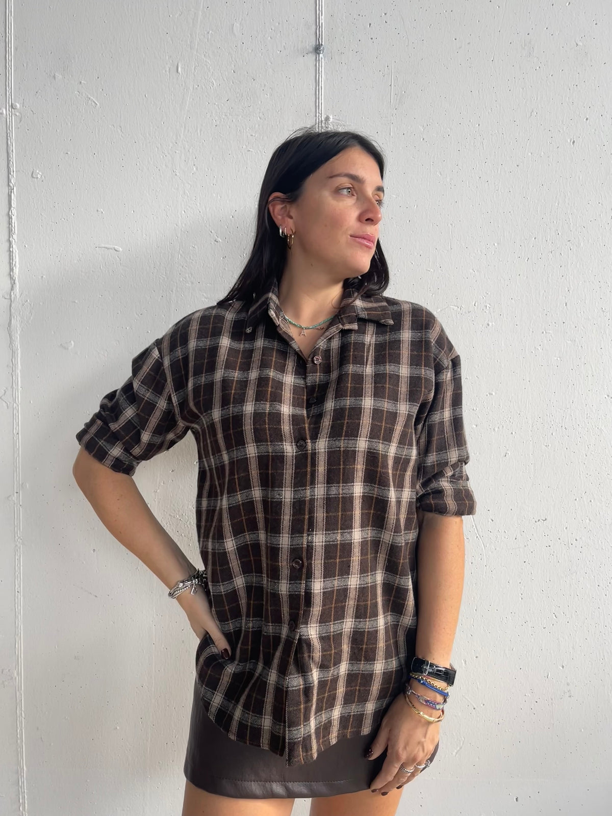 Camicia boscaiolo in misto cotone