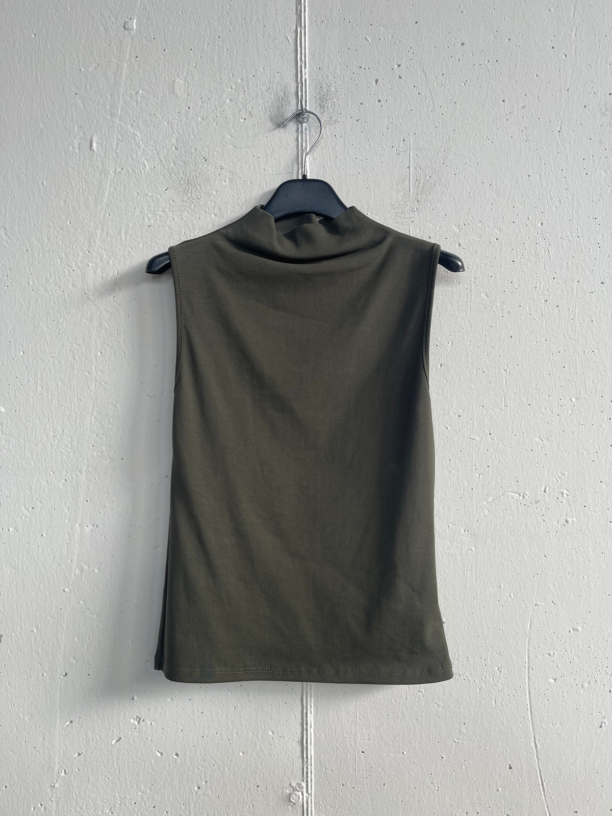 Top collo a cratere 100% cotone