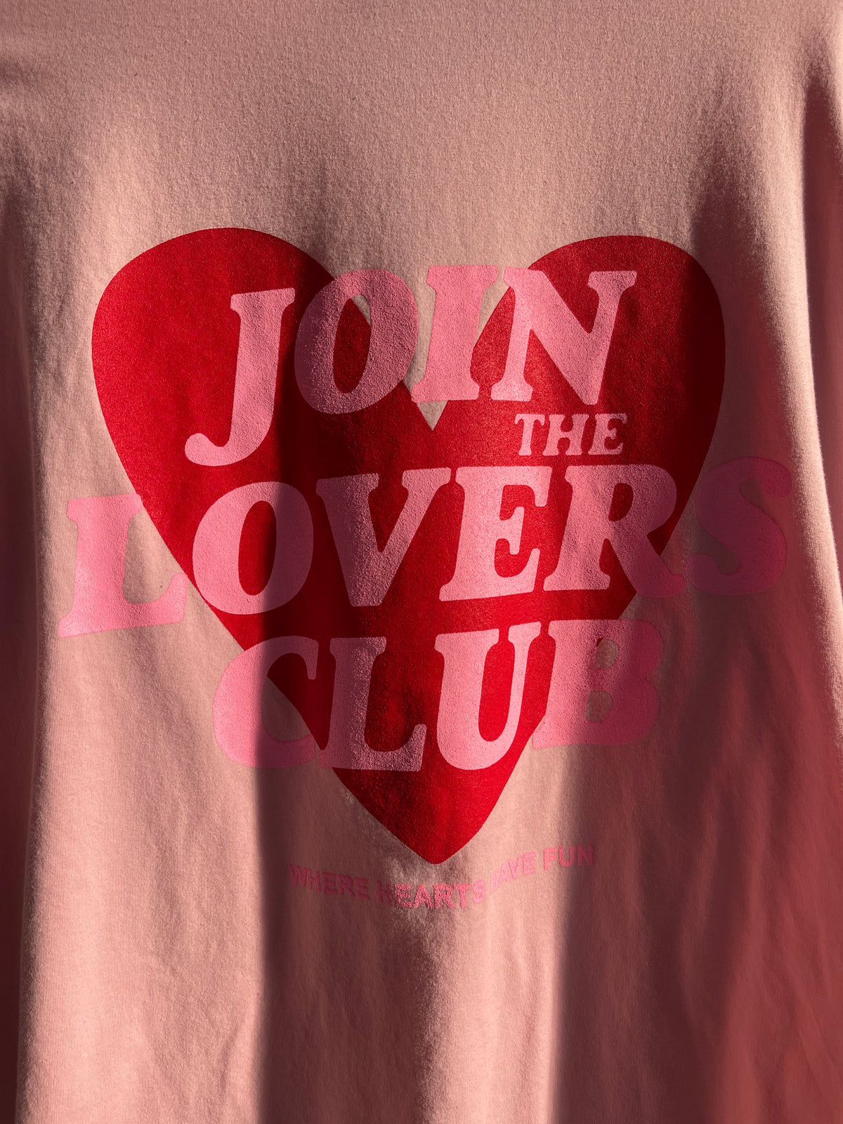 LOVERS CLUB T-shirt