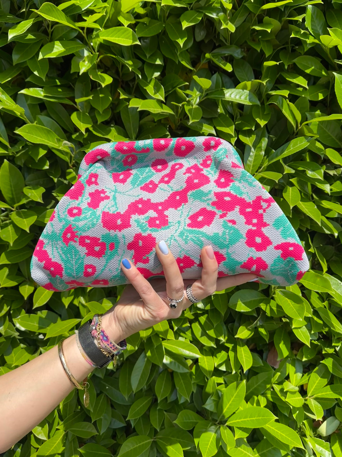 Borsa clutch RIGHE