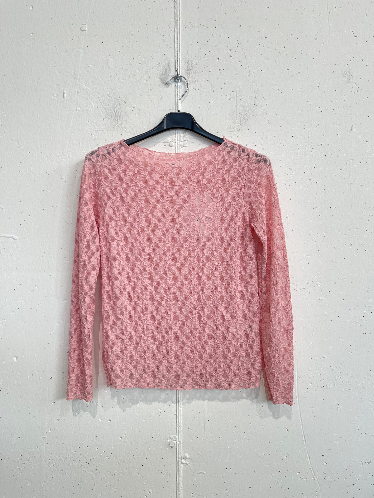 Maglia maniche lunghe in pizzo