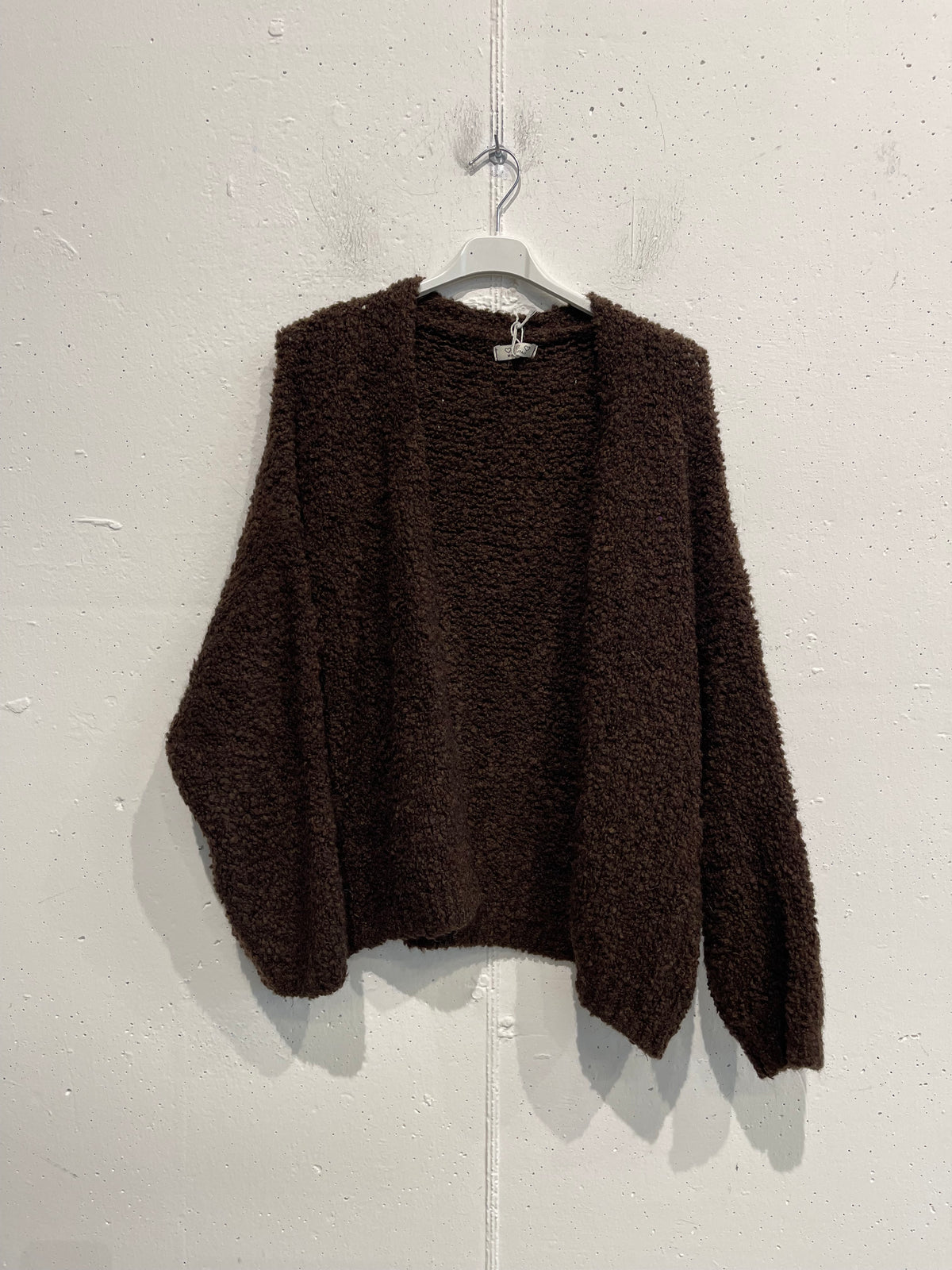 Cardigan bouclè