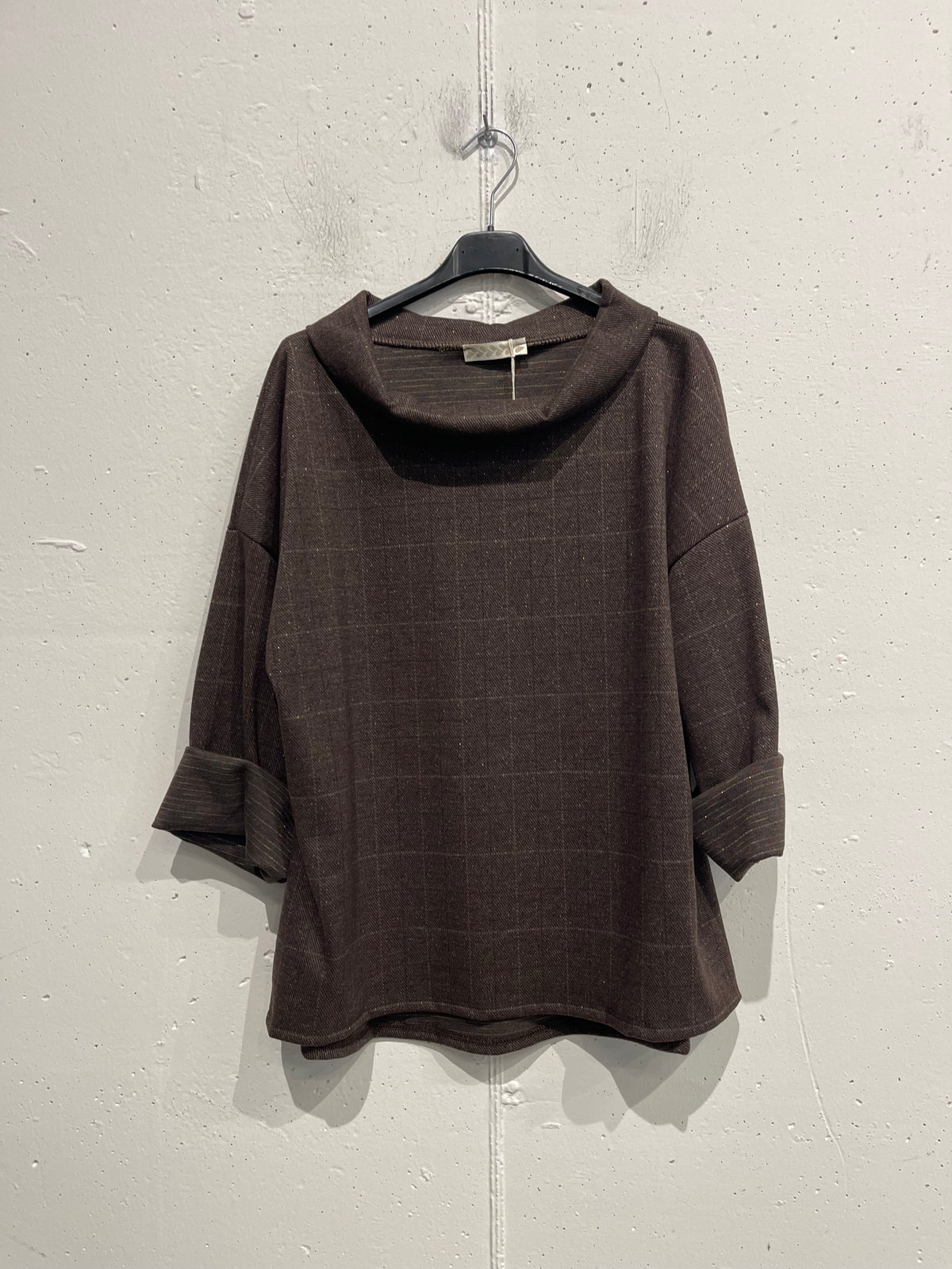 Camicia calda scollo barchetta