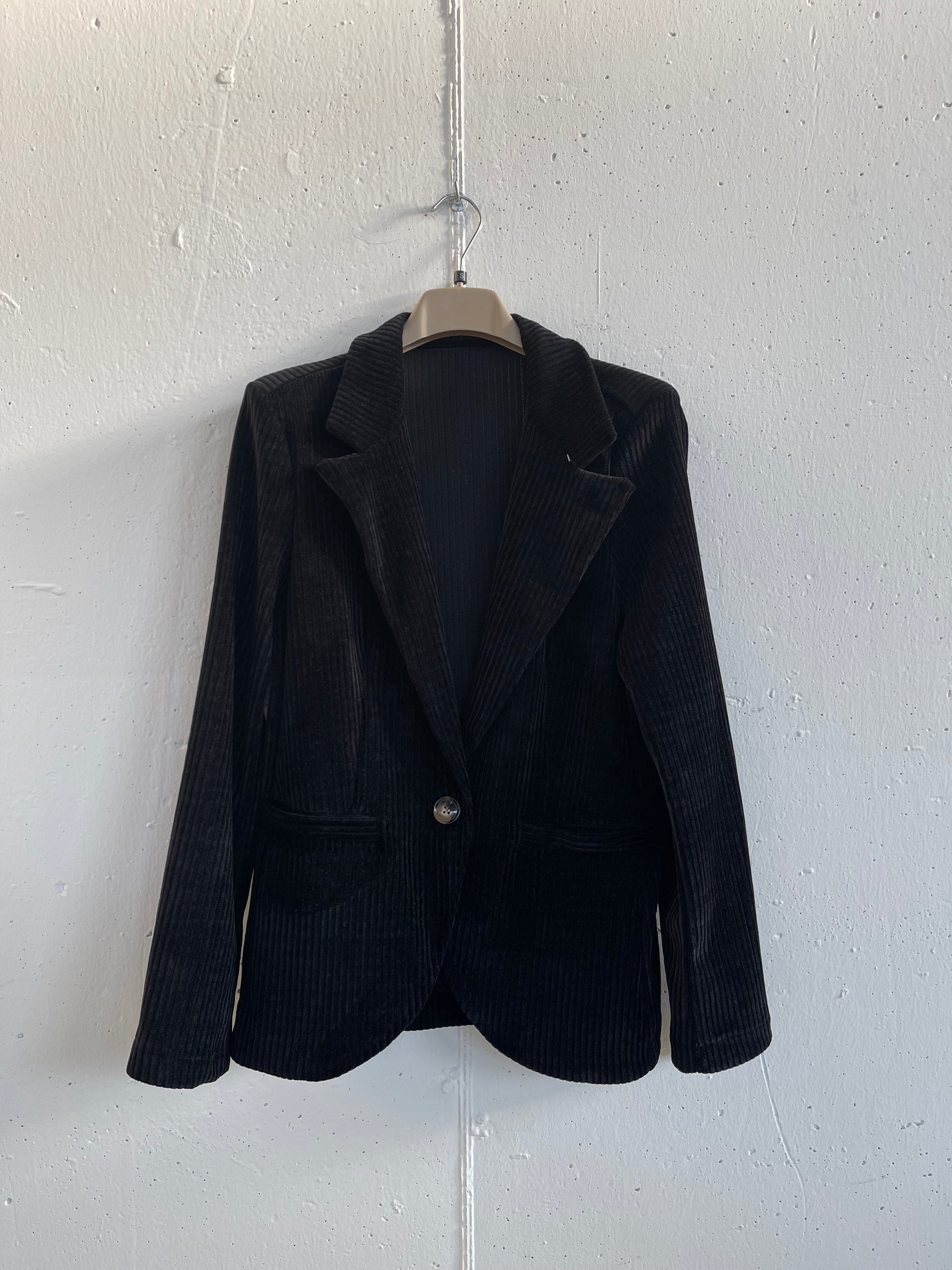 Blazer in velluto a costine