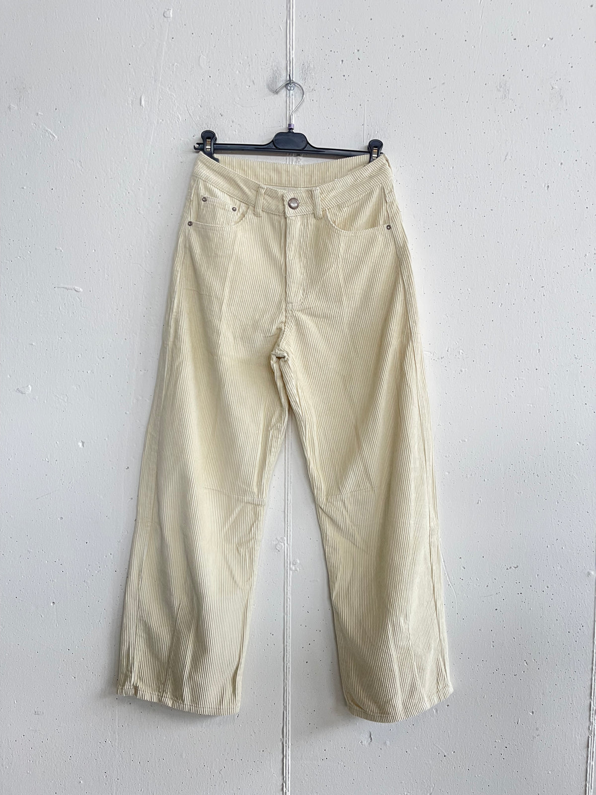 Pantalone in velluto cento righe