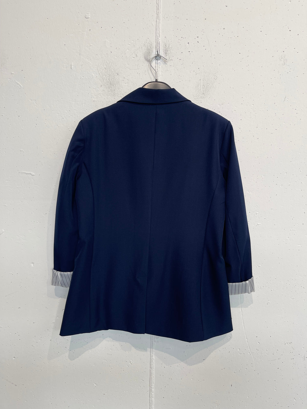 Blazer con spalline imbottite over con bottone