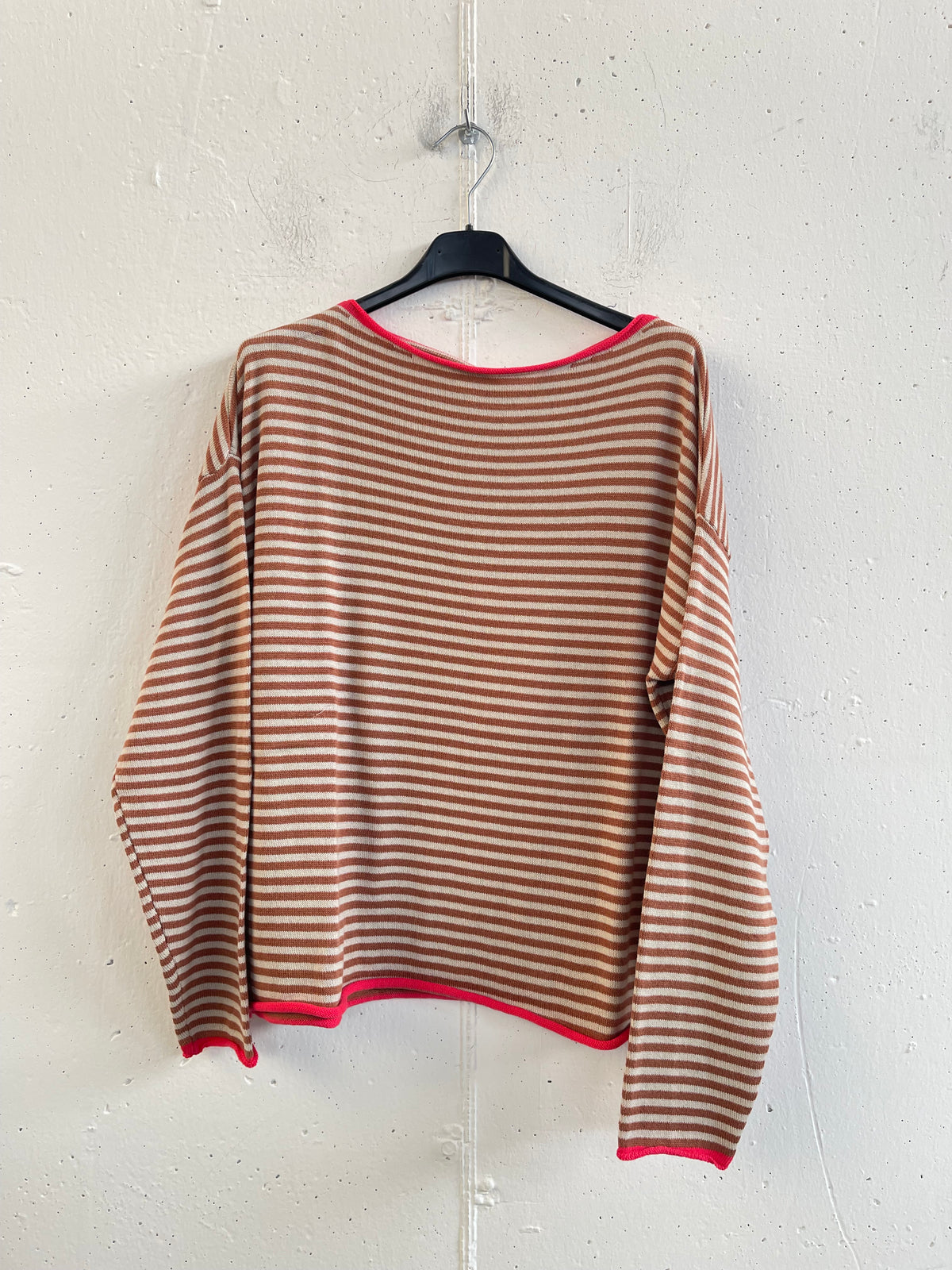 Pull morbido a righine