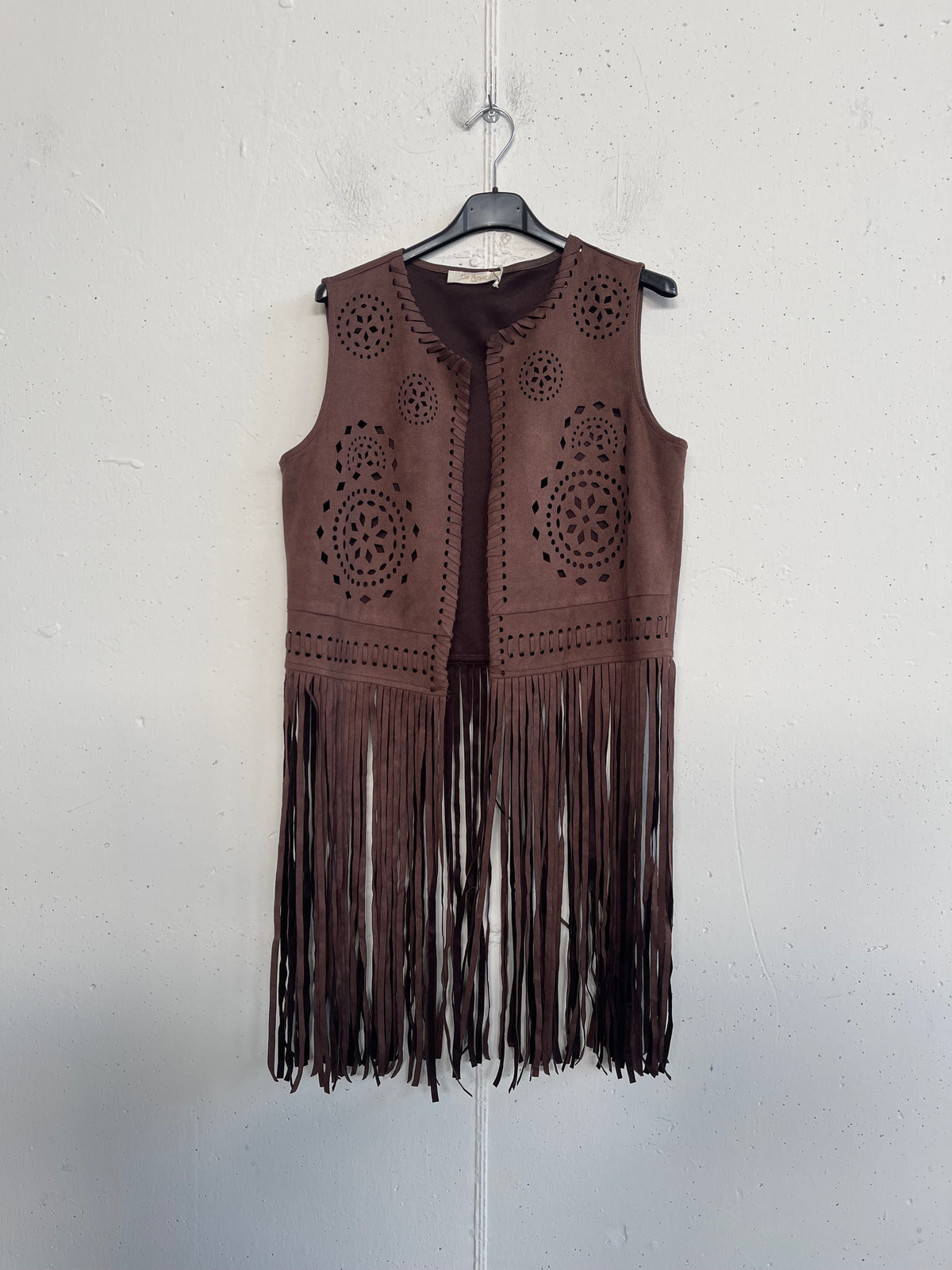 Gilet in alcantara