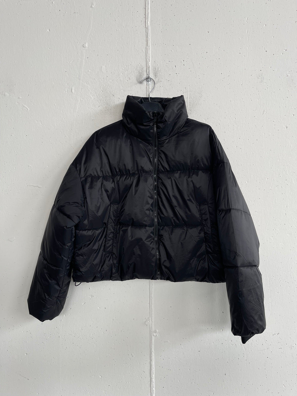 Giubbotto puffer over con collo alto