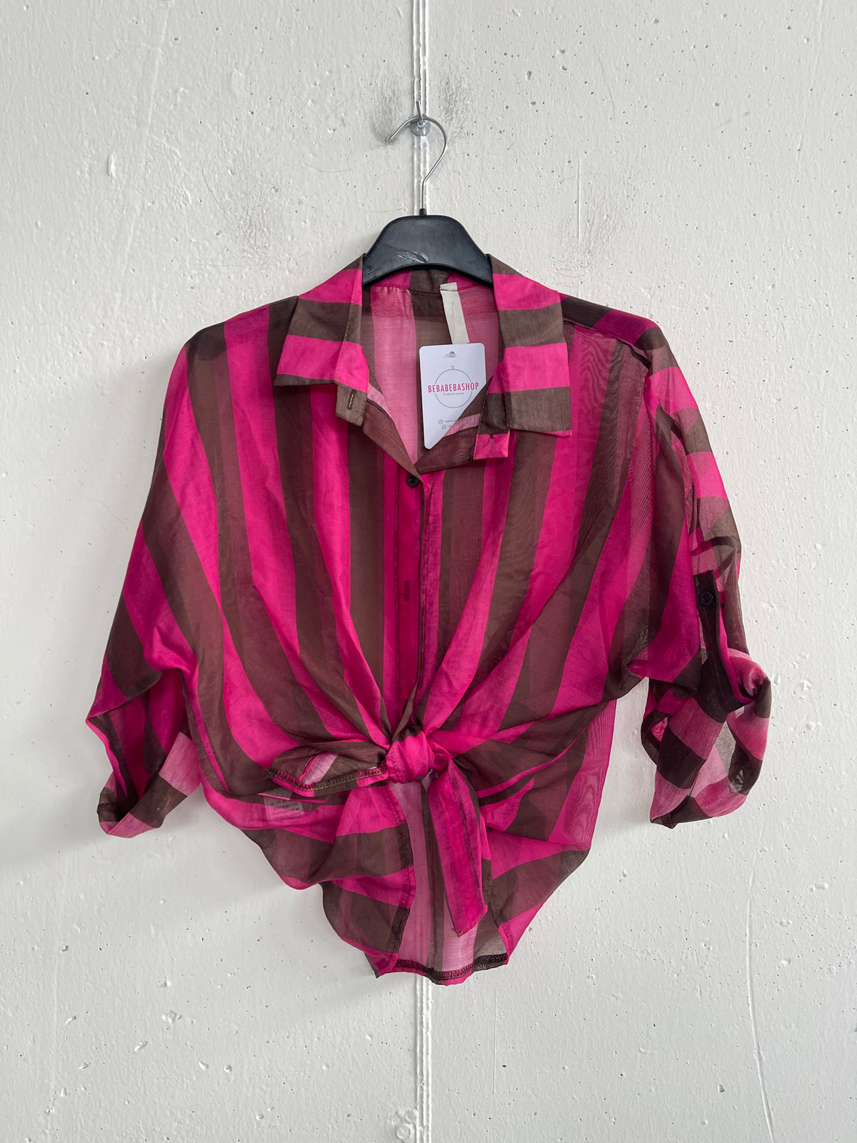 Camicia a righe estate