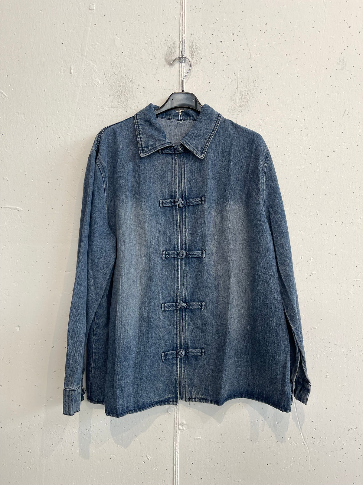 Giacca in jeans con alamari