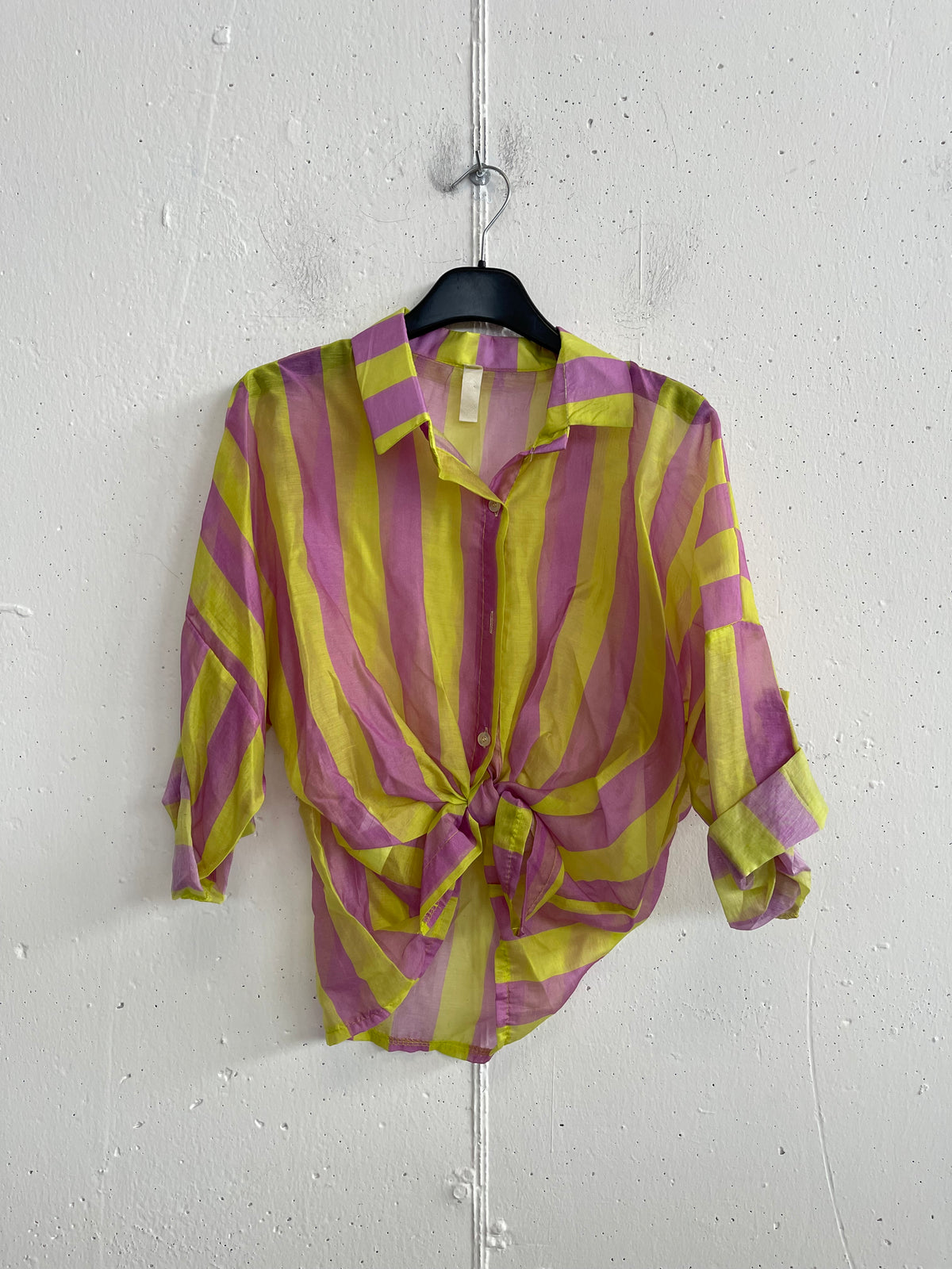Camicia a Righe Estiva in Lyocell - Taglia Unica, 9 Colori