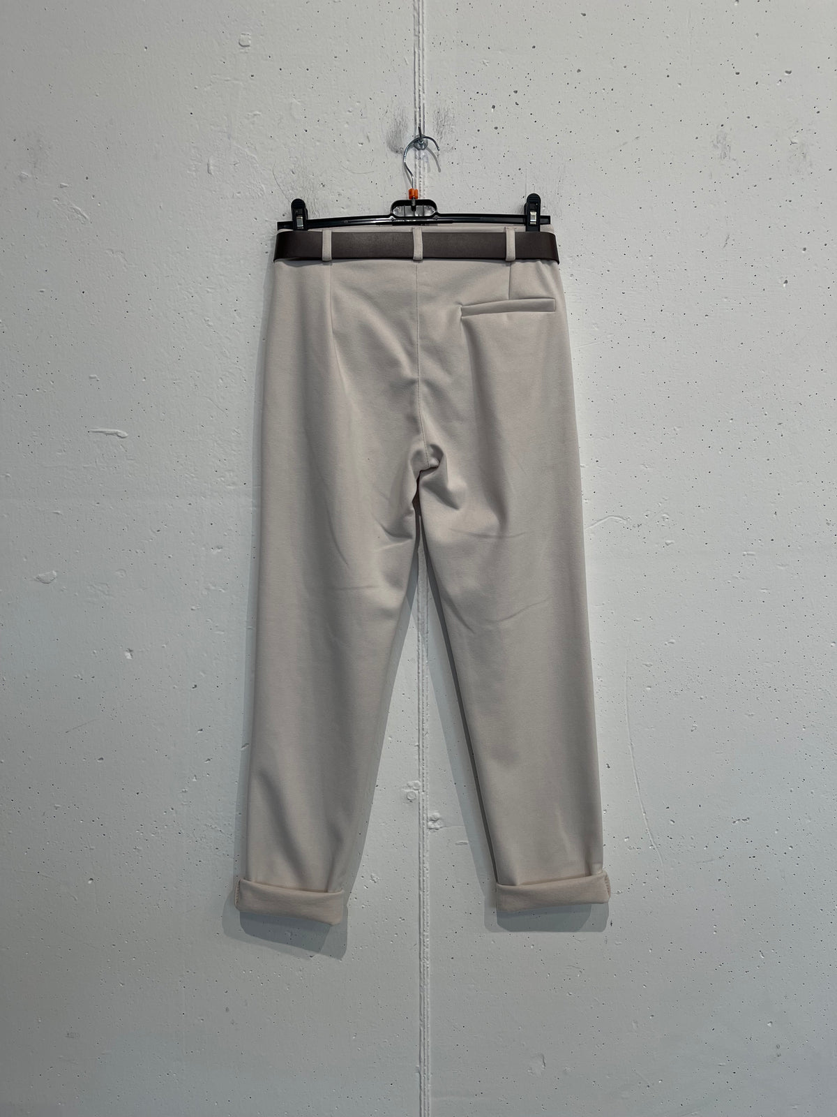 Pantalone in panno skinny