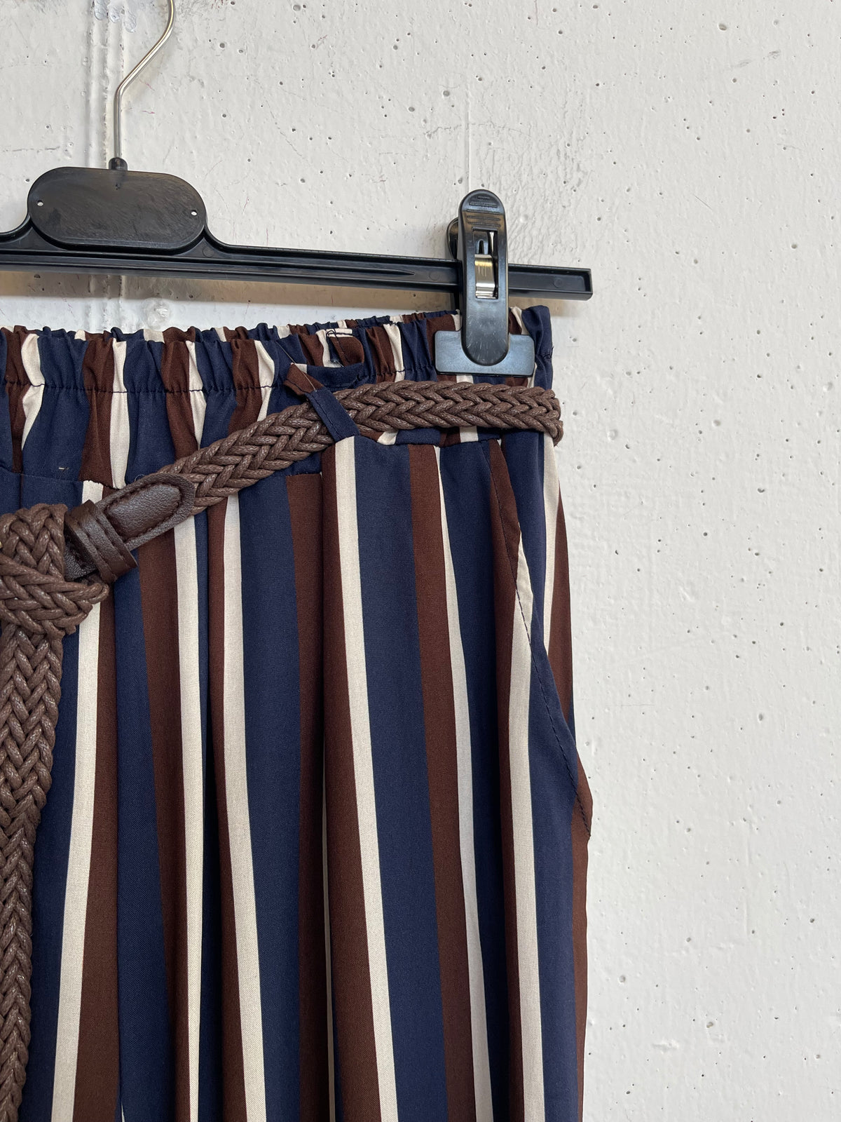 Pantalone classico a righe